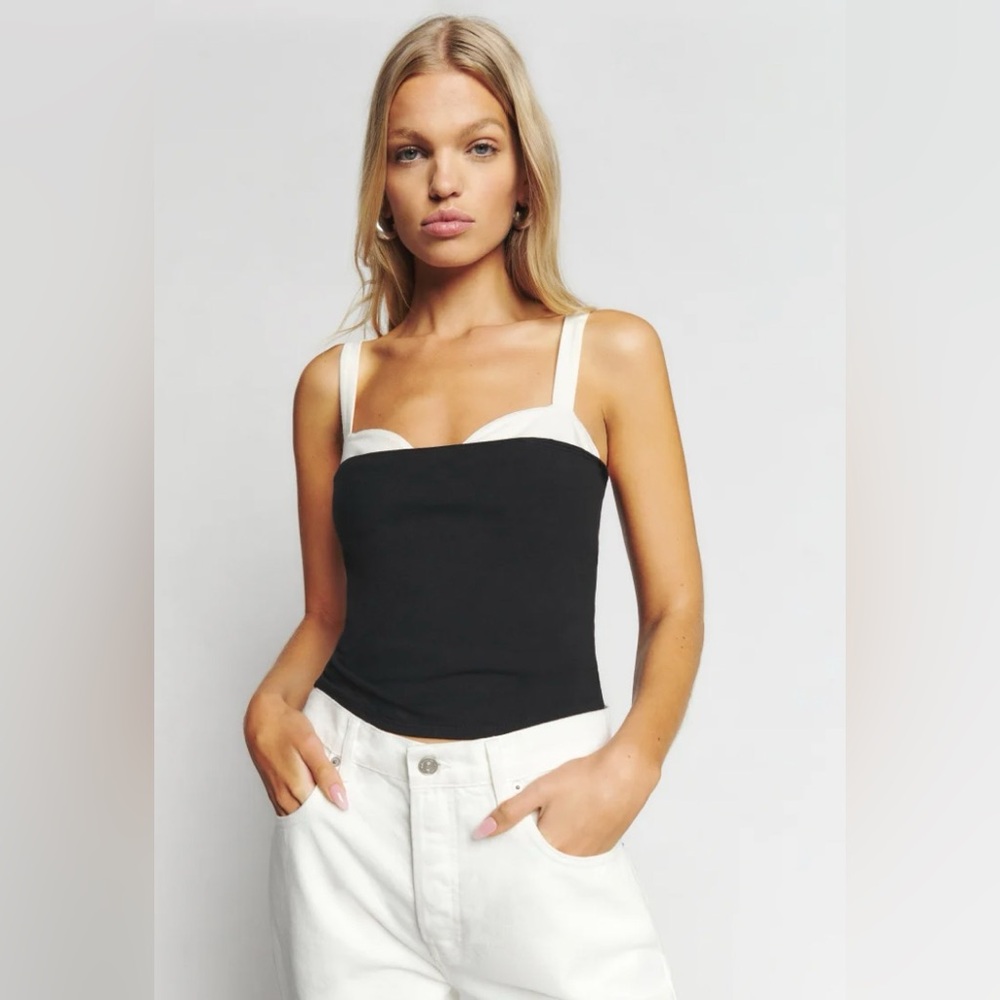 Reformation Harlan Knit Top